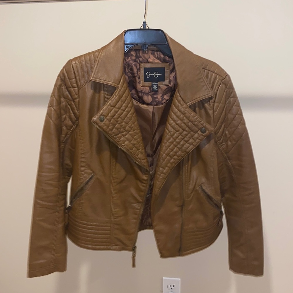Leather jacket size medium